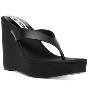Steve Madden Refined Thong Wedge Sandals